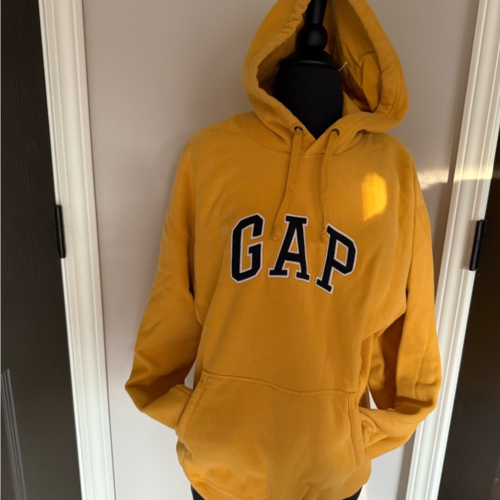 GAP Mustard Hoodie with Logo